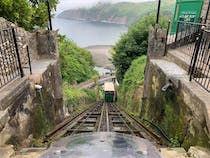 Ride the Lynton & Lynmouth Cliff Railway