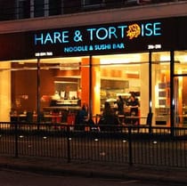 Eat casual Japanese at Hare & Tortoise