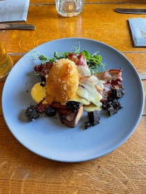 Feast on hearty pub fare at The White Hart