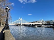 Walk along Chelsea Embankment