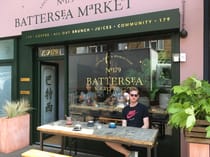Get your hipster coffee fix at Battersea Market Café