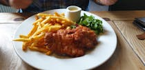 Dine at The Blue Vinny