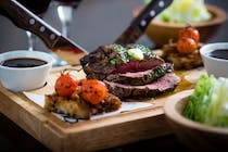 Savour succulent steaks at Miller & Carter Cramond Brig