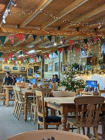 Dine and shop at Ullacombe Farm Cafe & Shop