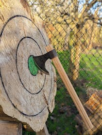 Try axe throwing at Norse Hawk