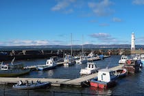 Take in the serenity of Newhaven Harbour