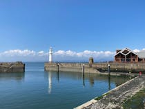 Enjoy views of Newhaven Lighthouse
