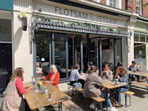 Enjoy brunch at Flotsam and Jetsam