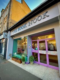 Indulge in The Book Nook's Cozy Atmosphere and Delectable Treats