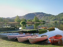 Row a boat and indulge in tea and cakes at Faeryland Grasmere