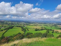 Take in the breathtaking views at Coaley Peak