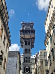 Ascend the Santa Justa elevator