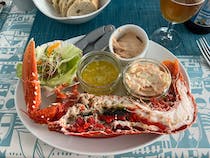 Go for lobster at Take Thyme Lobster & Fish Restaurant