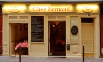 Eat typical French cuisine at Chez Fernand