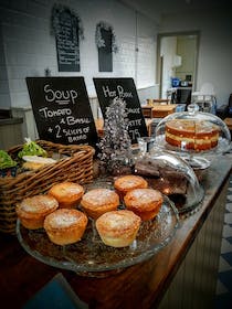 Enjoy the baked delights of Kings Coffee House