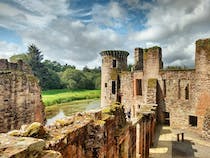 Explore Caerlaverock Castle's unique architecture