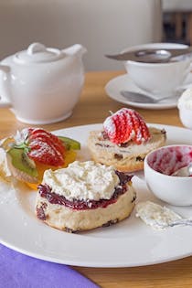 Enjoy afternoon tea at Hazelmere Cafe & Bakery