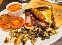 Enjoy a delicious breakfast at Brent Lodge Park Cafe