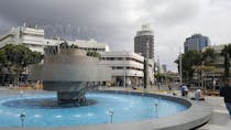 People-watch at the newly renovated Dizengoff Square