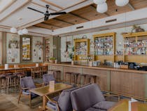Grab breakfast at Percy & Founders