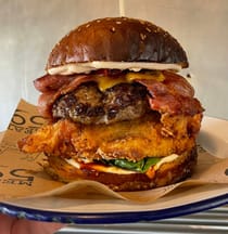 Try the burgers at MEAT59 Torquay