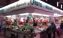 Taste local products at Mercat del Clot