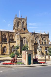 Marvel at Sherborne Abbey's Ornate Vaulted Ceilings