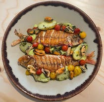 Try the seafood at The Old Warehouse