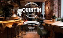 Enjoy good food and conversation at Ultramarinos Quintin
