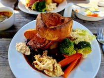 Try the Sunday roast at The Bridford Inn
