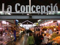 Try Catalan specialities at the Mercat de la Concepció