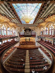 Have your mind blown by the magnificent Palau de la Musica