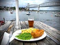 Dine with a view at The Ferry House Inn