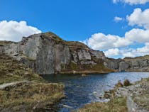 Go wild swimming at Foggintor Quarry
