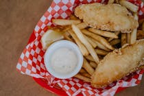 Enjoy Fish and Chips at Bonds Chip Shop