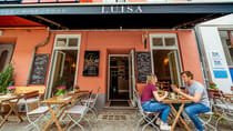 Grab a coffee, brunch or a glass of wine at Café Luisa
