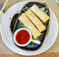 Indulge in spring rolls at Cool Jade