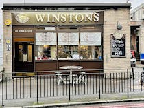 Enjoy a friendly drink at Winstons