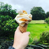Grab a cone at The Handmade Ice Cream Company,