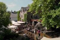 Tuck into pub grub at The Old Mill Inn