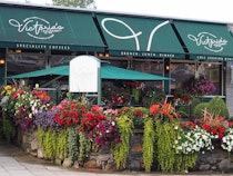 Savor a meal at Victoria's Restaurant
