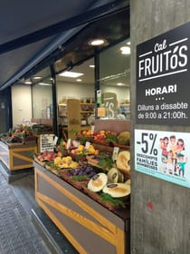 Take your pick of great local produce at Cal Fruitós