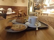 Grab a delicious breakfast at Santagloria