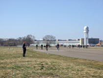 Barbecue at the former airfield of Tempelhof Airport