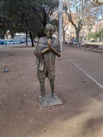 Find peace at the Jardins de Gandhi