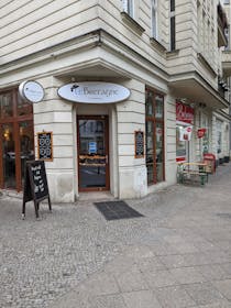 Indulge in the perfect croissant at cafe Le Bretagne