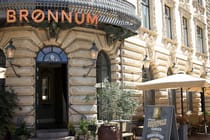 Enjoy a fun cocktail at Brønnum bar