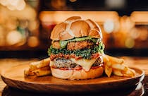 Enjoy a burger and beer at Mr Toad's Pub & Kitchen