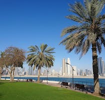 Relax at Al Mamzar Beach Park