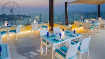 Enjoy the views at Pure Sky Lounge & Dining